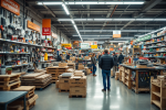 Beschallung für Baumarkt